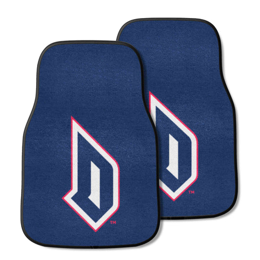 Duquesne University Dukes 2-pc Carpet Car Mat Set