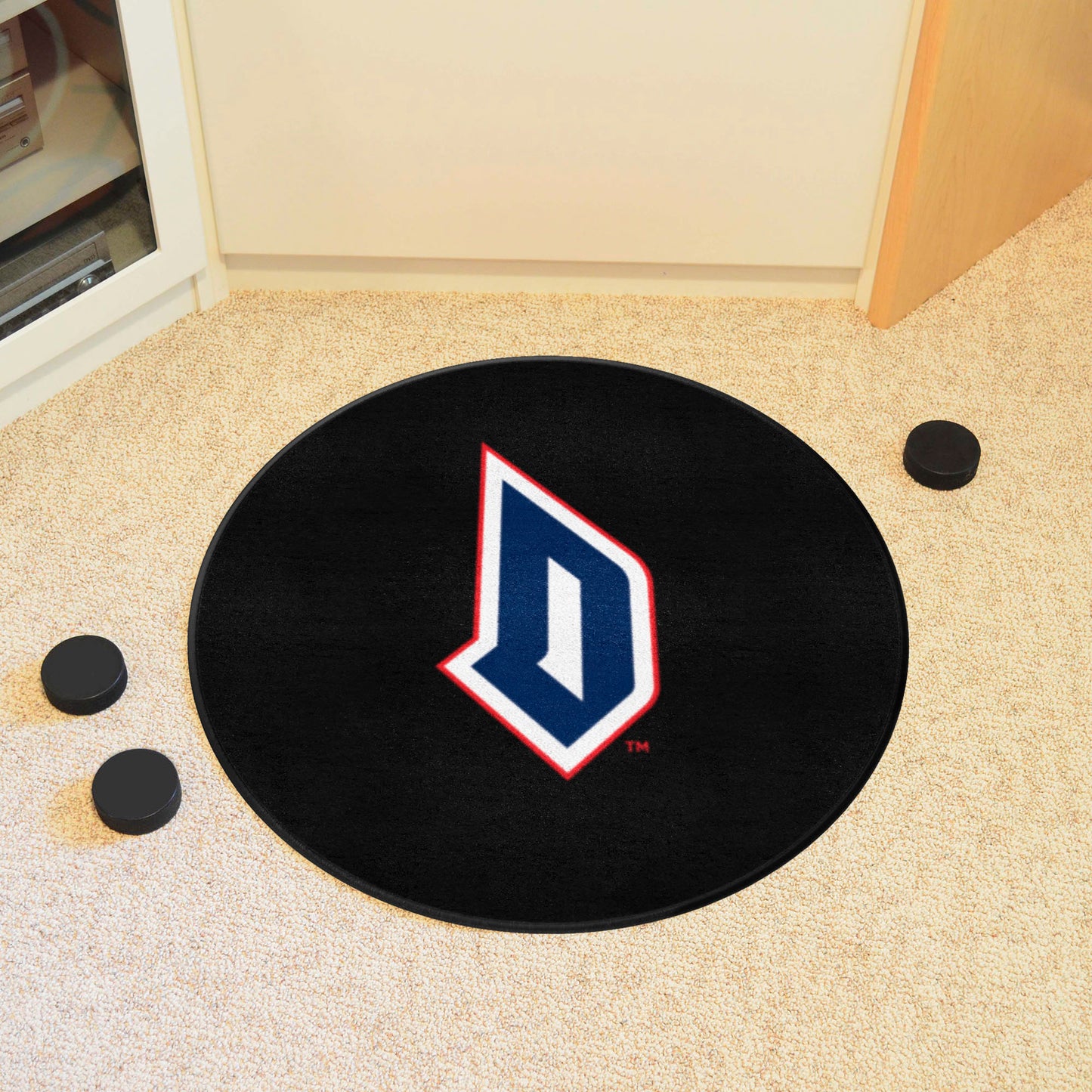 Duquesne University Dukes  Hockey Puck Mat